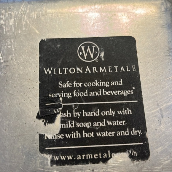 Wilton Armetale serve ware. 3 part rectangular tray. Serving tray. Platter - Picture 6 of 8